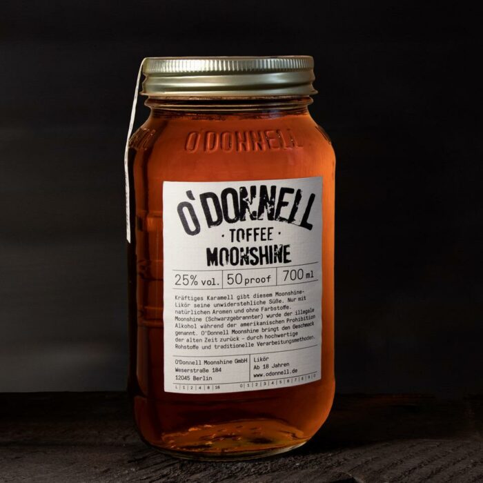O'Donnell Moonshine „Toffee“ – Likör (700ml - 25% vol.)