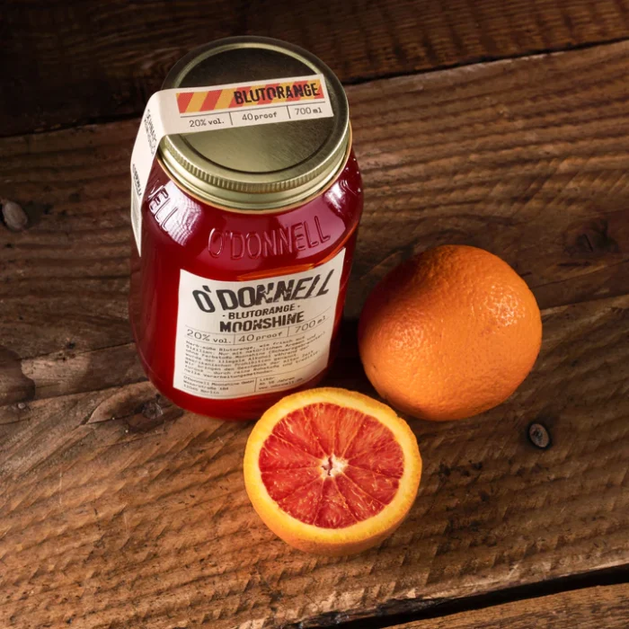 O'Donnell Moonshine „Blutorange“ (700ml - 20% vol.)