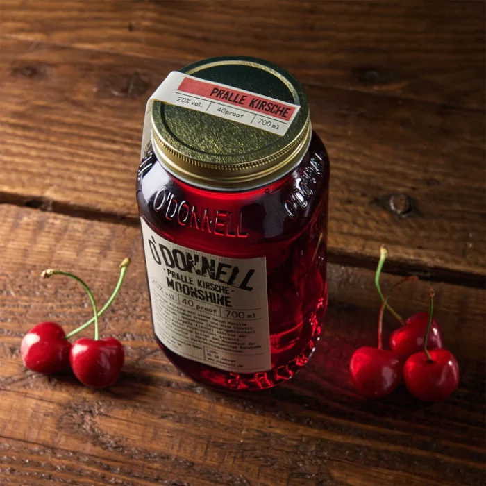 O'Donnell Moonshine „Pralle Kirsche“ (700ml - 20% vol.)