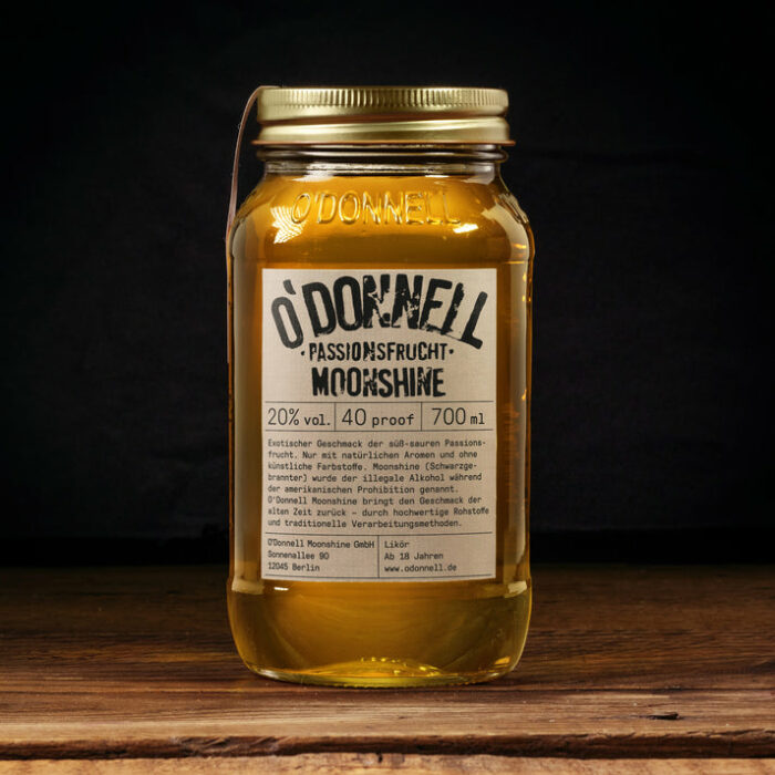O'Donnell Moonshine „Passionsfrucht“ (700ml - 20% vol.)