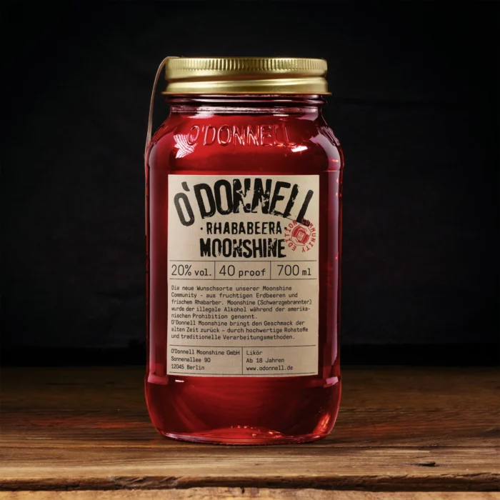O'Donnell Moonshine „Rhababeera“ (700ml - 20% vol.)