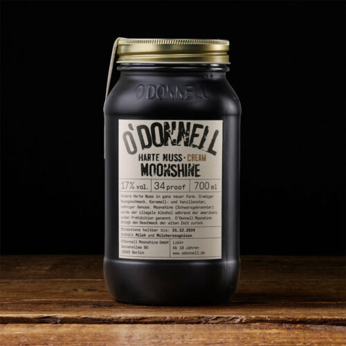 O'Donnell Moonshine „Harte Nuss Cream“ – Likör (700ml - 17% vol.)