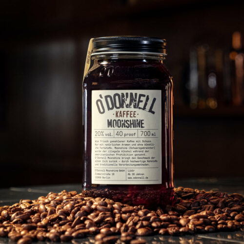 O'Donnell Moonshine „Kaffee“ – Likör (700ml - 20% vol.) – Bild 2