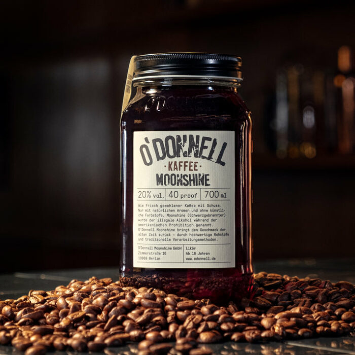 O'Donnell Moonshine „Kaffee“ – Likör (700ml - 20% vol.) – Bild 2